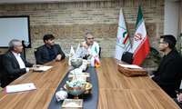 دیدار علی نبیان مدیرعامل سازمان ملی زمین و مسکن با آقای عبداللهی نماینده مردم ارسنجان و مرودشت در مجلس شورای اسلامی