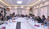 حضور علی نبیان معاون وزیر راه و شهرسازی و مدیرعامل سازمان ملی زمین و مسکن در نشست پایش طرح نهضت ملی مسکن کاشان