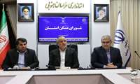 حضور علی نبیان معاون وزیر راه و شهرسازی و مدیرعامل سازمان ملی زمین و مسکن در جلسه شورای مسکن استان خراسان جنوبی