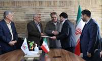 برگزاری آیین تکریم و معارفه فرمانده پایگاه مقاومت بسیج سازمان ملی زمین و مسکن