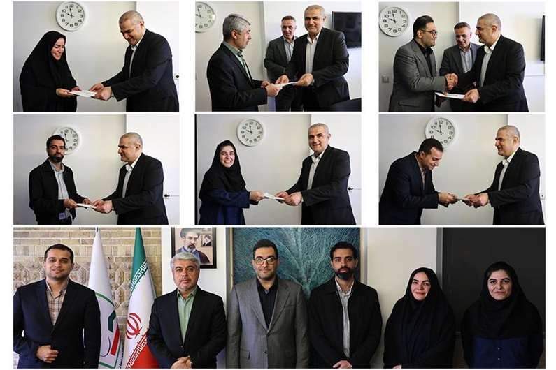 تجلیل از کارکنان روابط عمومی سازمان ملی زمین و مسکن به مناسبت روز ارتباطات و روابط عمومی