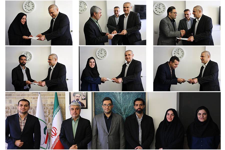 تجلیل از کارکنان روابط عمومی سازمان ملی زمین و مسکن به مناسبت روز ارتباطات و روابط عمومی