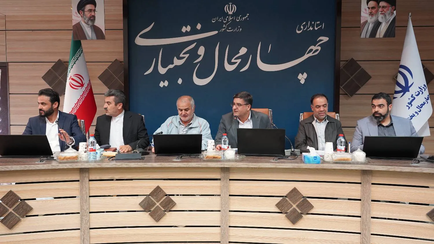 سفر میلاد امینی و تقی رضایی اعضای هیأت مدیره سازمان ملی زمین و مسکن به استان چهارمحال و بختیاری